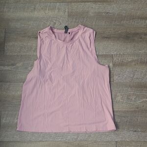 Blush Pink Sleeveless Tank Top